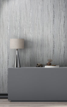 35160 Plaster look Silver Grey City Romance Wallpaper by Galerie