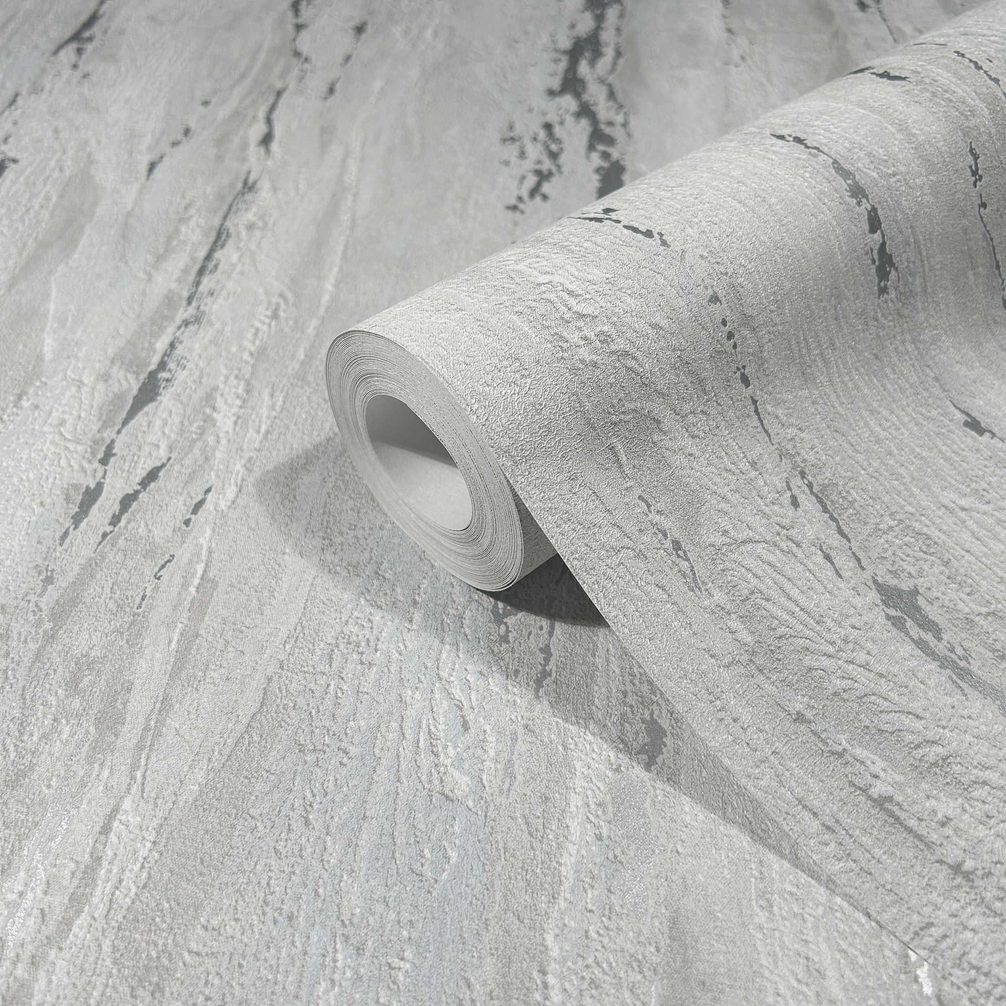 35160 Plaster look Silver Grey City Romance Wallpaper by Galerie