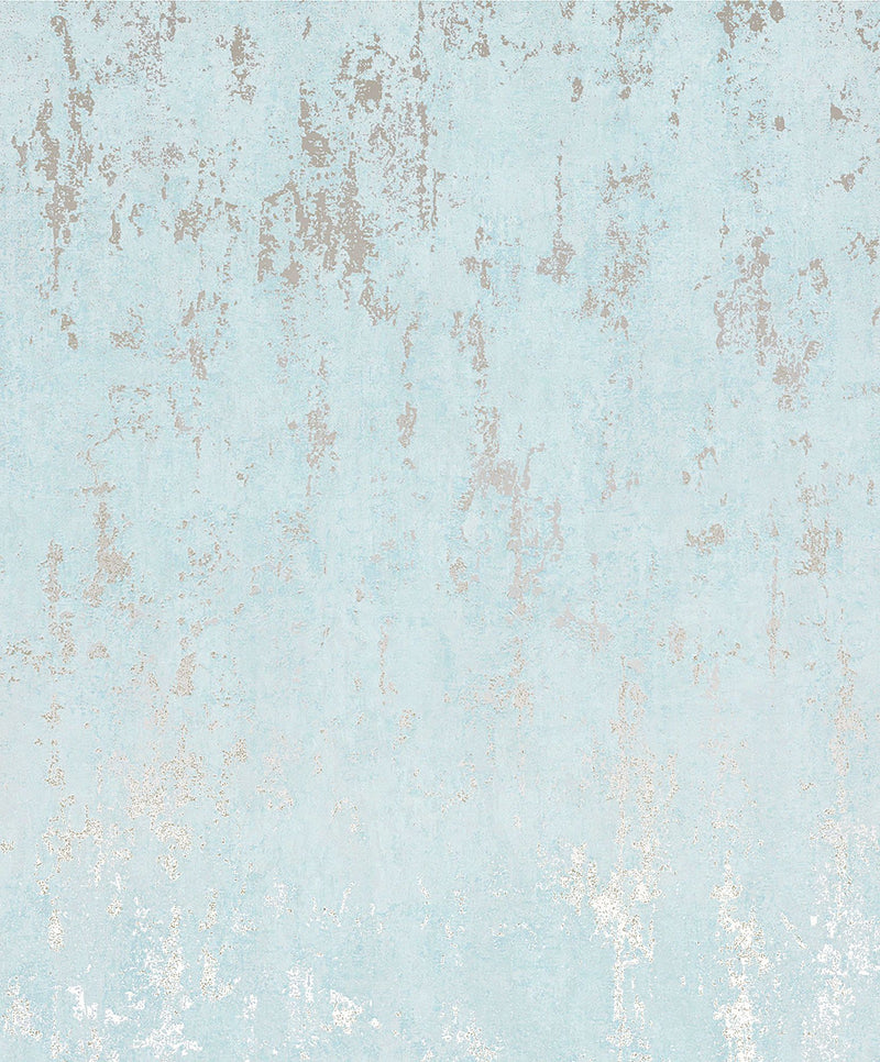 35162 Concrete look Blue and Silver Grey City Romance Wallpaper by Galerie
