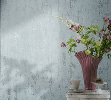 35162 Concrete look Blue and Silver Grey City Romance Wallpaper by Galerie