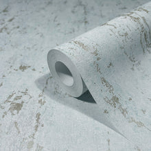 35162 Concrete look Blue and Silver Grey City Romance Wallpaper by Galerie
