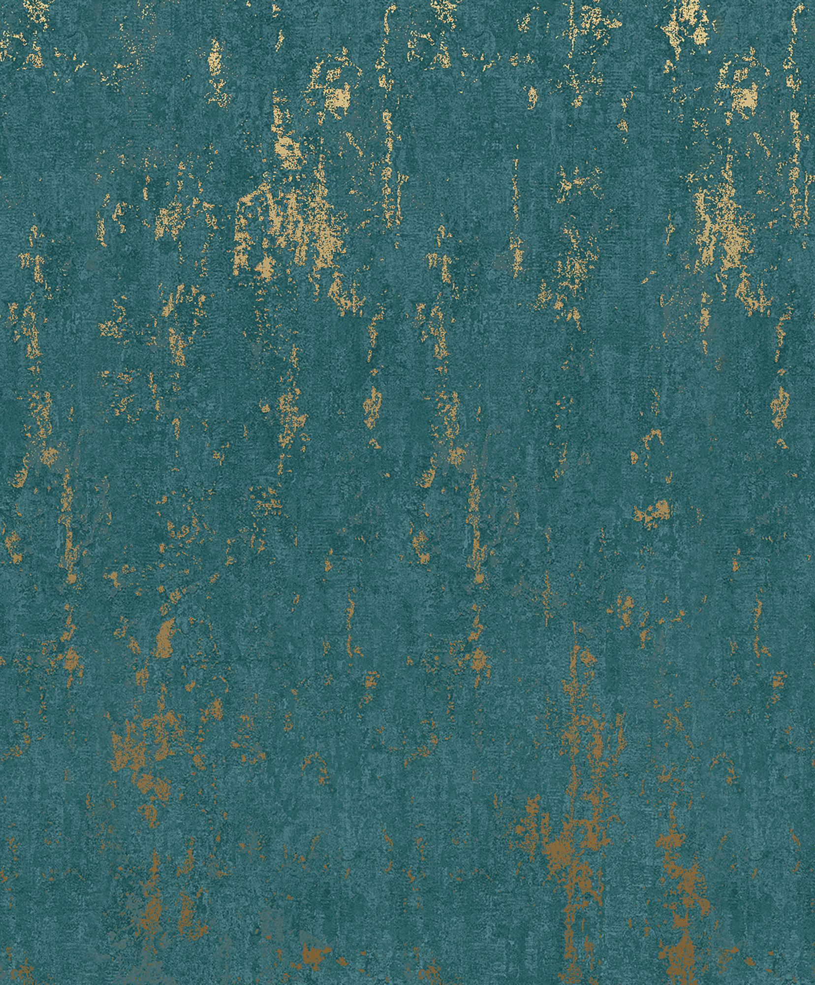 35164 Concrete look Green and Gold City Romance Wallpaper by Galerie