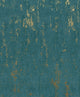 Concrete look Green and Gold City Romance Wallpaper by Galerie