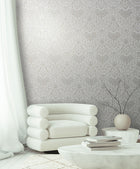 35168 Floral Beige City Romance Wallpaper by Galerie