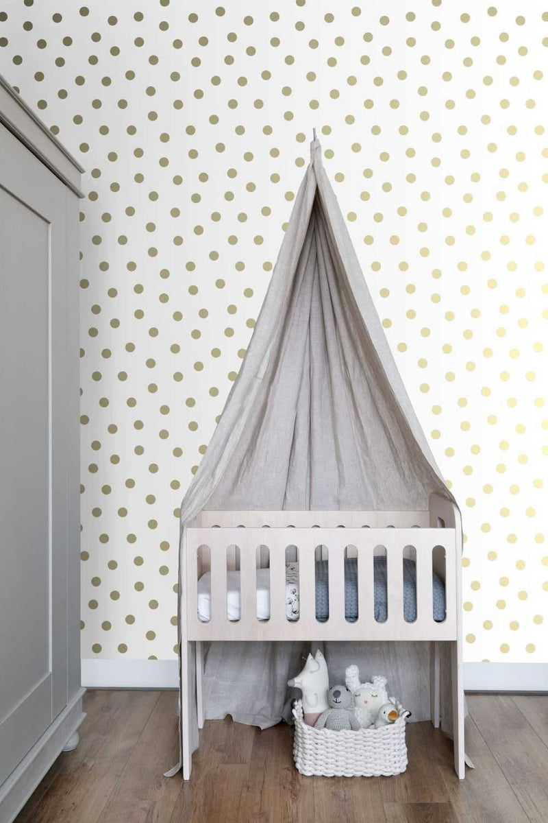352-347674 Polka Dots Precious Wallpaper by Today Interiors