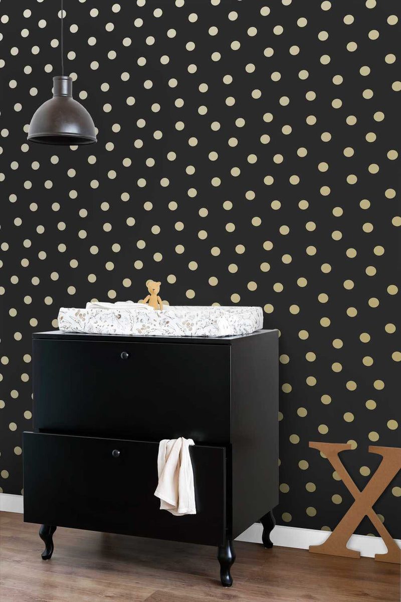 352-347676 Polka Dots Precious Wallpaper by Today Interiors