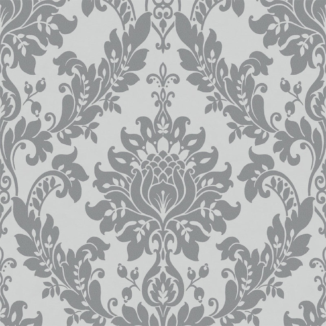 35391 Clara Marcia Charcoal Damask Wallpaper By Holden DŽcor