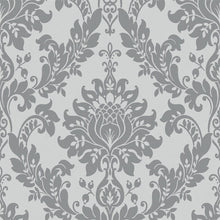 35391 Clara Marcia Charcoal Damask Wallpaper By Holden DŽcor