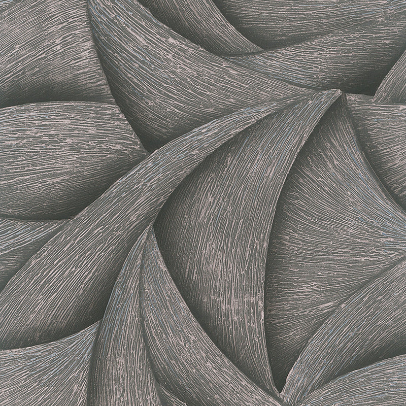 35505 Graphic Black Bronze Wallpaper by Galerie