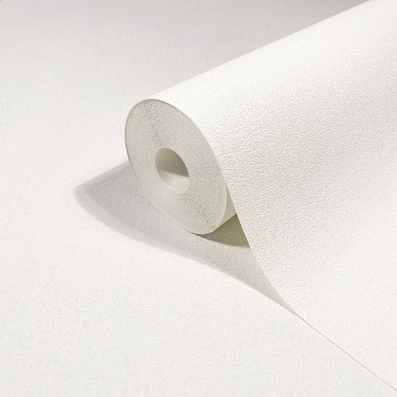 35514 Plaster look White Wallpaper by Galerie