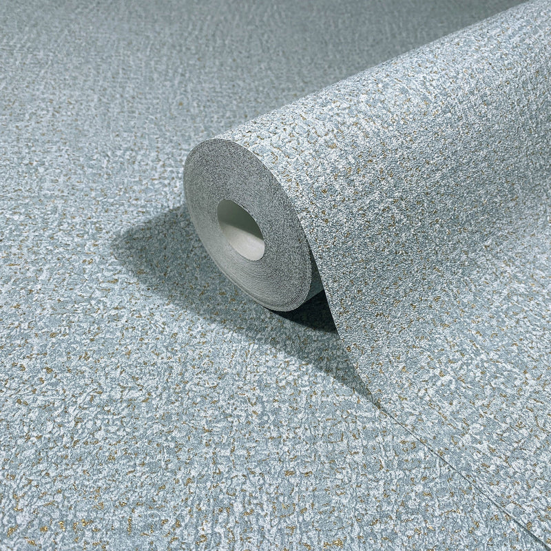 35519 Plaster look Blue Wallpaper by Galerie