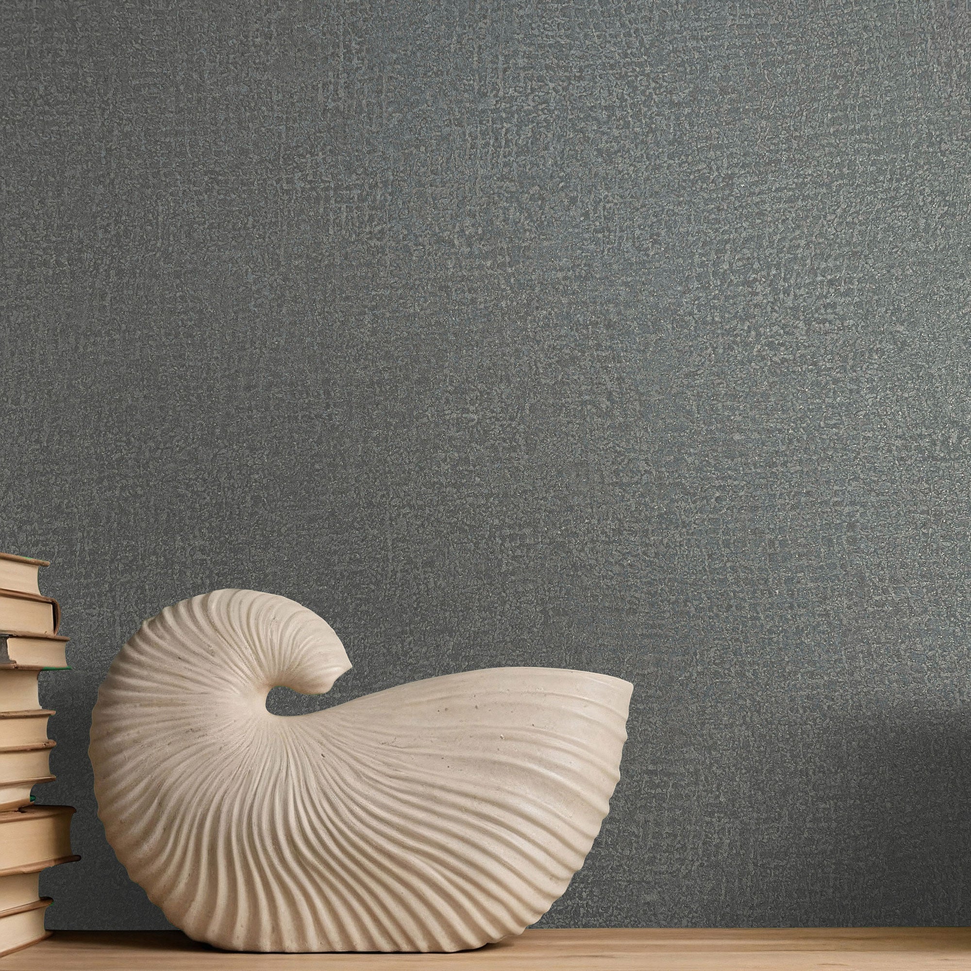35521 Plaster look Grey Wallpaper by Galerie