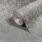 35526 Uni Blue Copper Wallpaper by Galerie