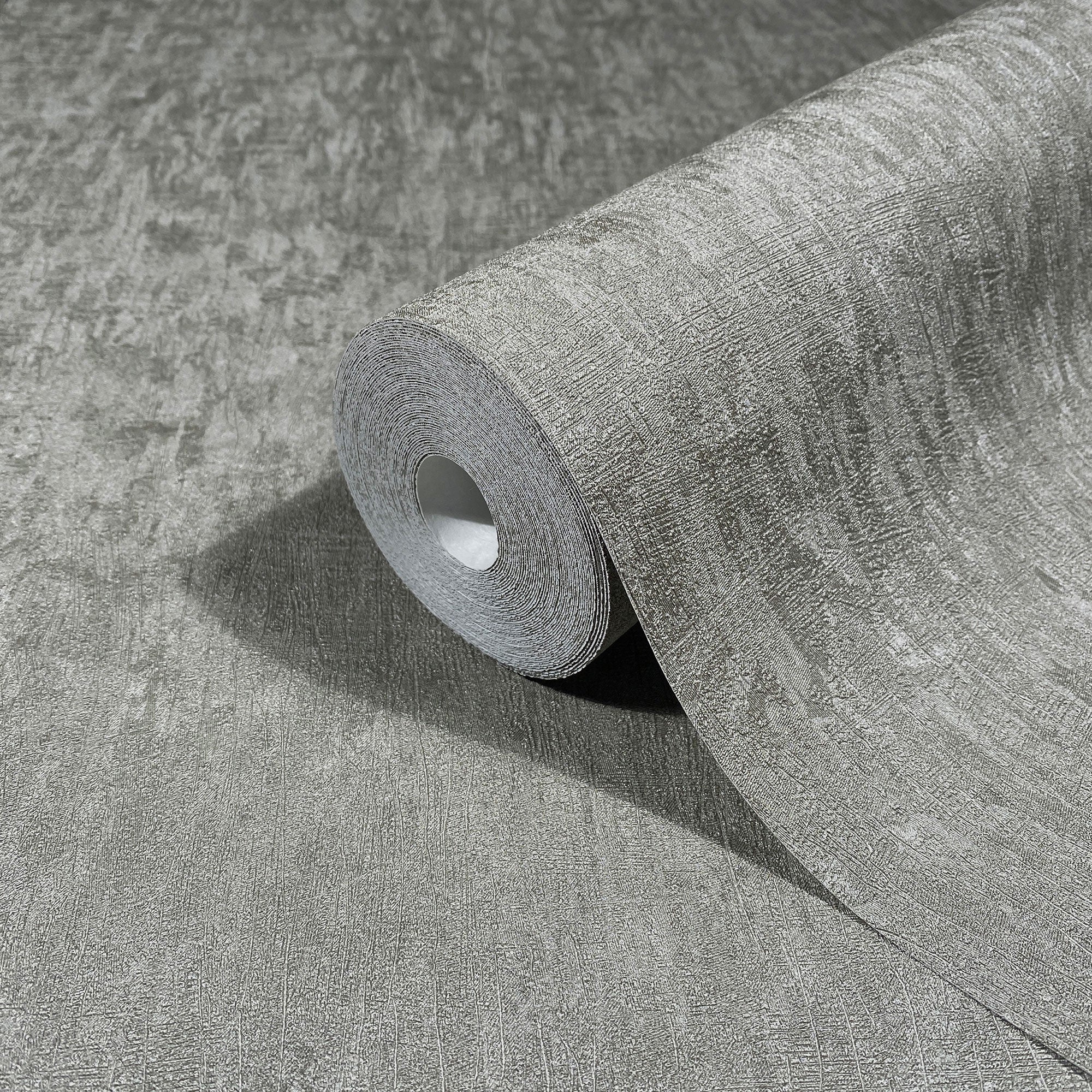 35528 Uni Grey Wallpaper by Galerie