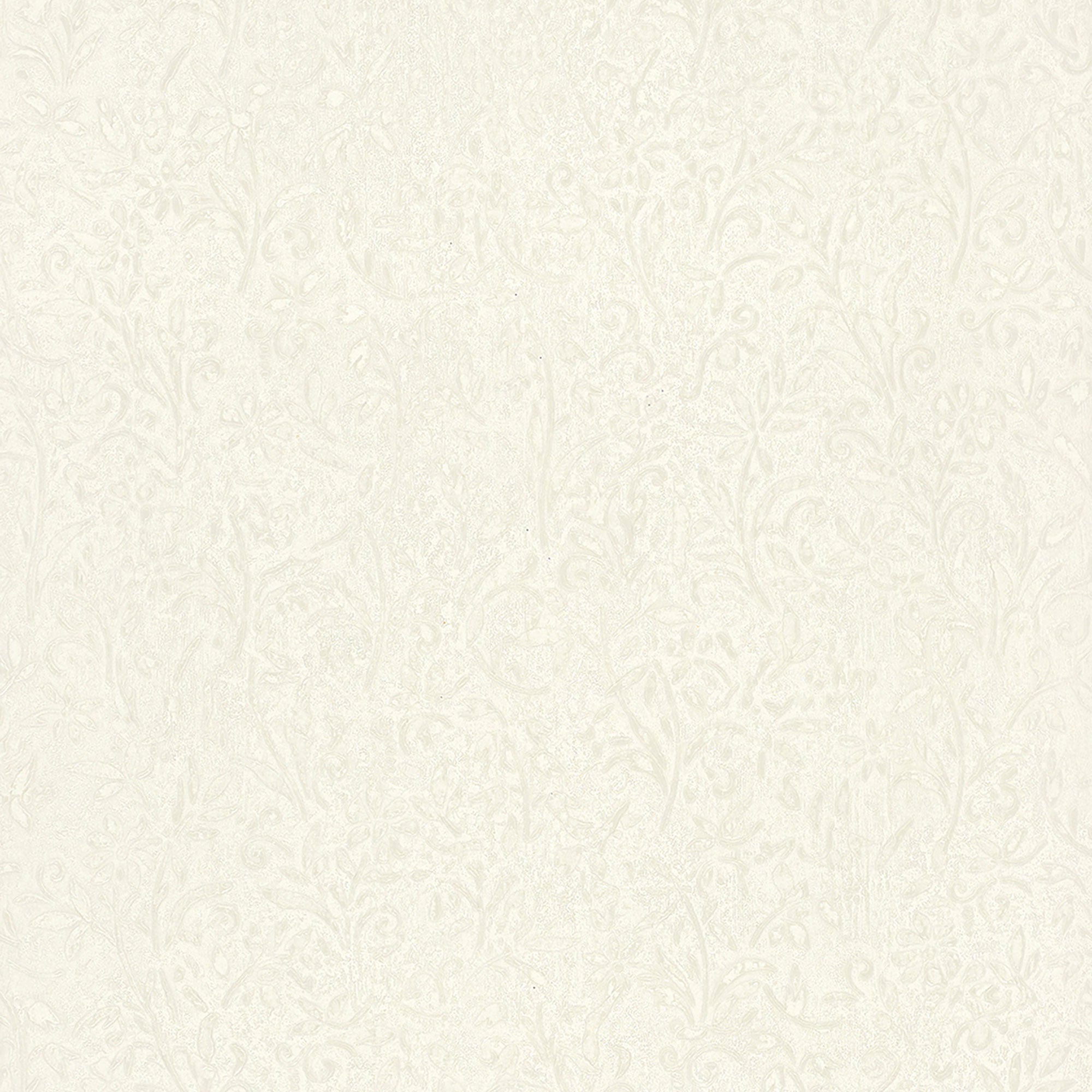 35530 Floral White Wallpaper by Galerie