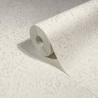 35530 Floral White Wallpaper by Galerie
