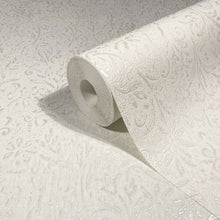 35530 Floral White Wallpaper by Galerie
