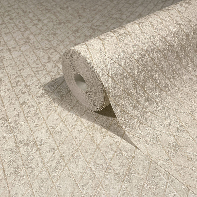 35535 Graphic Beige Wallpaper by Galerie