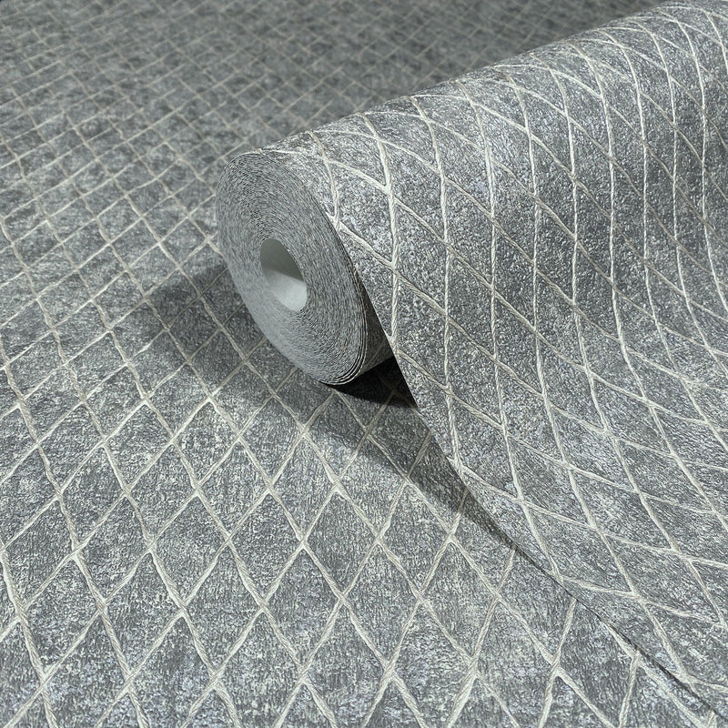 35538 Graphic Grey Wallpaper by Galerie