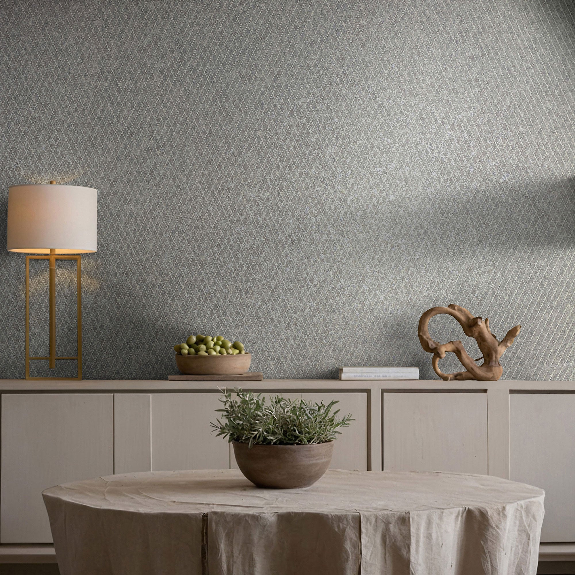 35538 Graphic Grey Wallpaper by Galerie