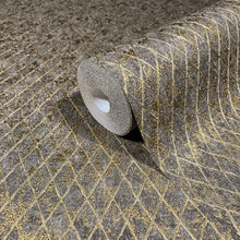 35540 Graphic Black Gold Wallpaper by Galerie