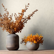 35549 Uni White Grey Wallpaper by Galerie