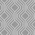 Shades of Grey Geo Silver Opus Wallpaper By Holden Decor