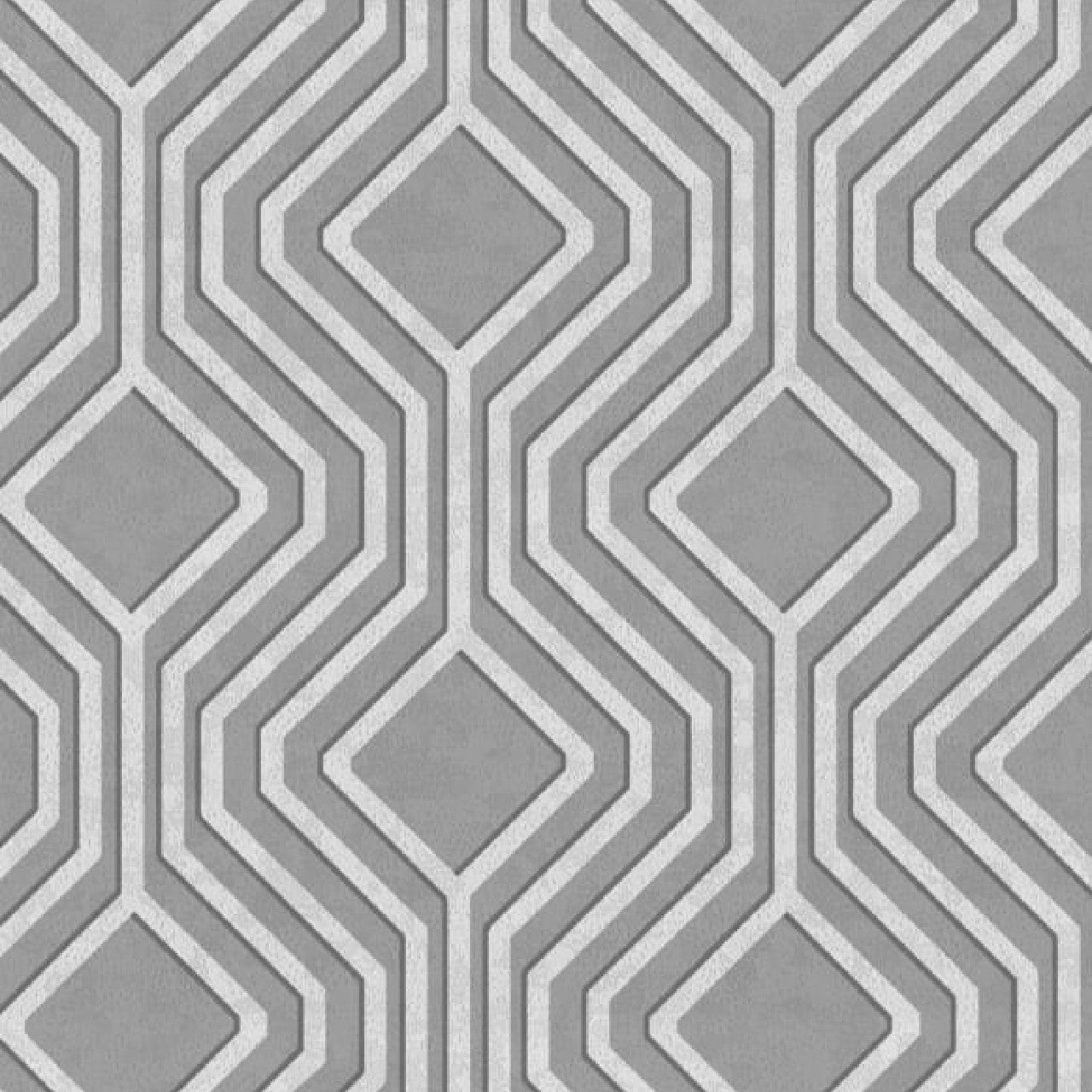 35564 Shades of Grey Geo Silver Opus Wallpaper By Holden DŽcor