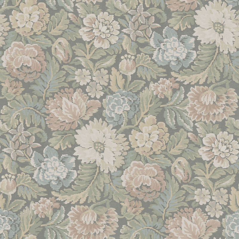 3562 Nightingale Garden Light Multi Cottage Garden Wallpaper by Boråstapeter