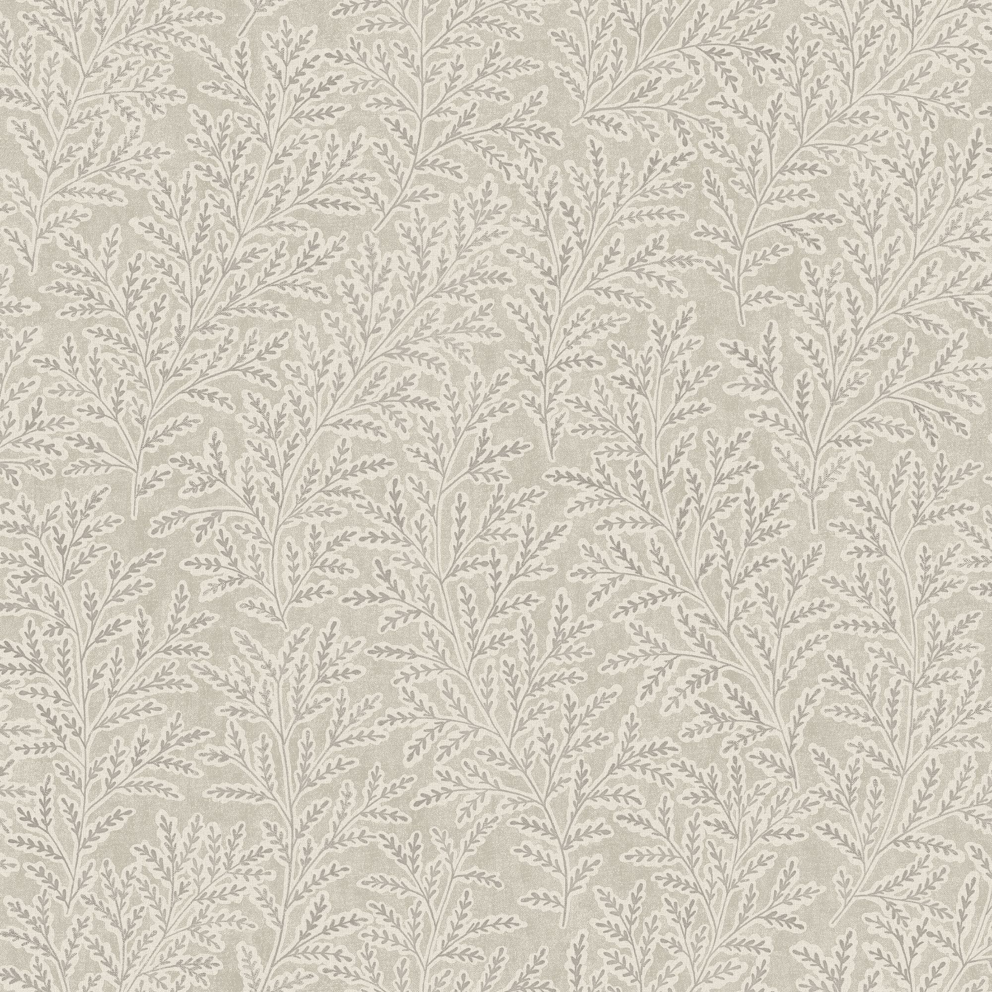 3570 Molly´s Meadow Dark Beige Cottage Garden Wallpaper by Boråstapeter