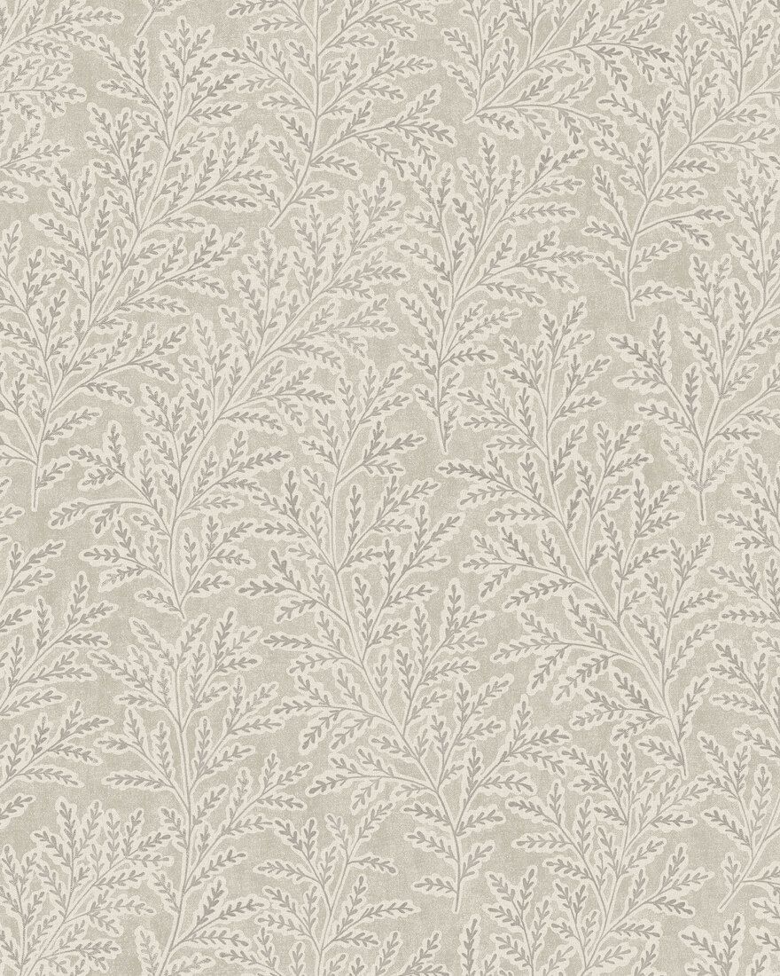 3570 Molly´s Meadow Dark Beige Cottage Garden Wallpaper by Boråstapeter
