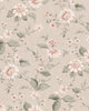 Laura´s Cottage Light Pink and Beige Cottage Garden Wallpaper by Boråstapeter