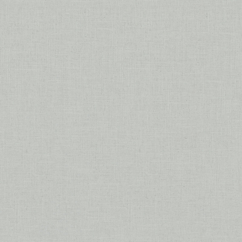 Uni Grey Boho Fine Linen Wallpaper by Galerie