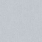 Uni Blue & White Boho Fine Linen Wallpaper by Galerie