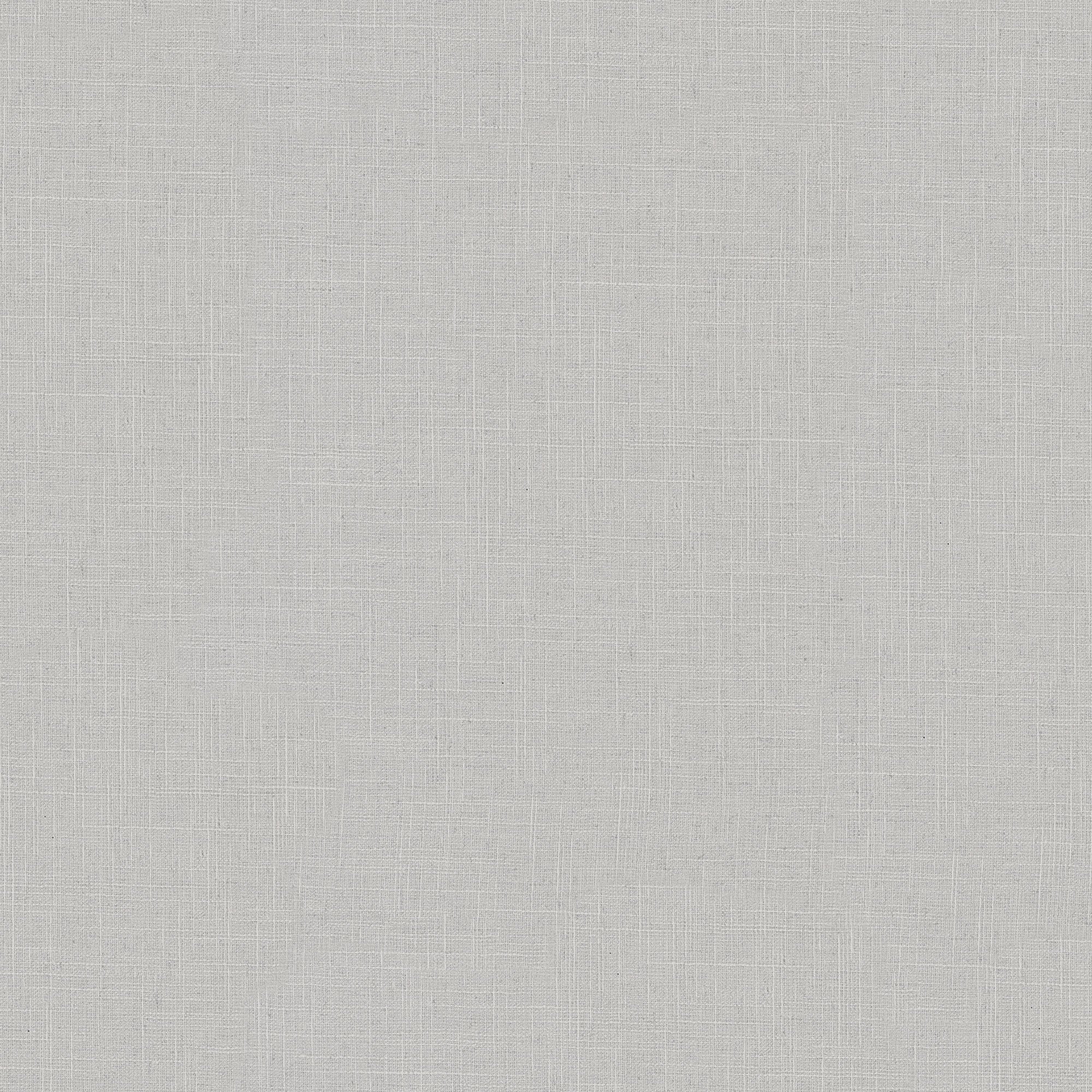 Uni Grey Boho Fine Linen Wallpaper by Galerie