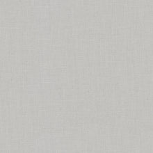 Uni Grey Boho Fine Linen Wallpaper by Galerie
