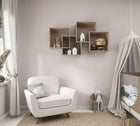 Uni Pink Boho Fine Linen Wallpaper by Galerie