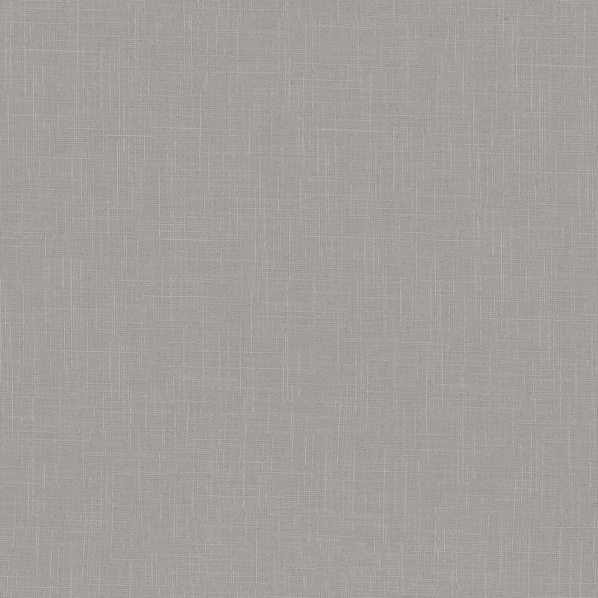 Uni Brown Boho Fine Linen Wallpaper by Galerie