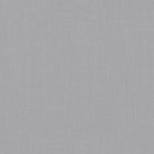Uni Grey Boho Fine Linen Wallpaper by Galerie