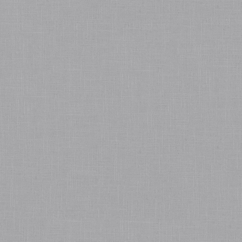 Uni Grey Boho Fine Linen Wallpaper by Galerie