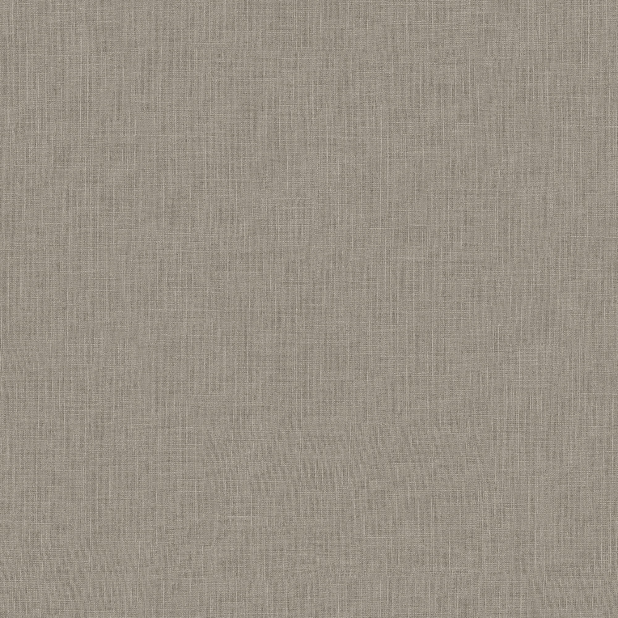 Uni Brown Boho Fine Linen Wallpaper by Galerie