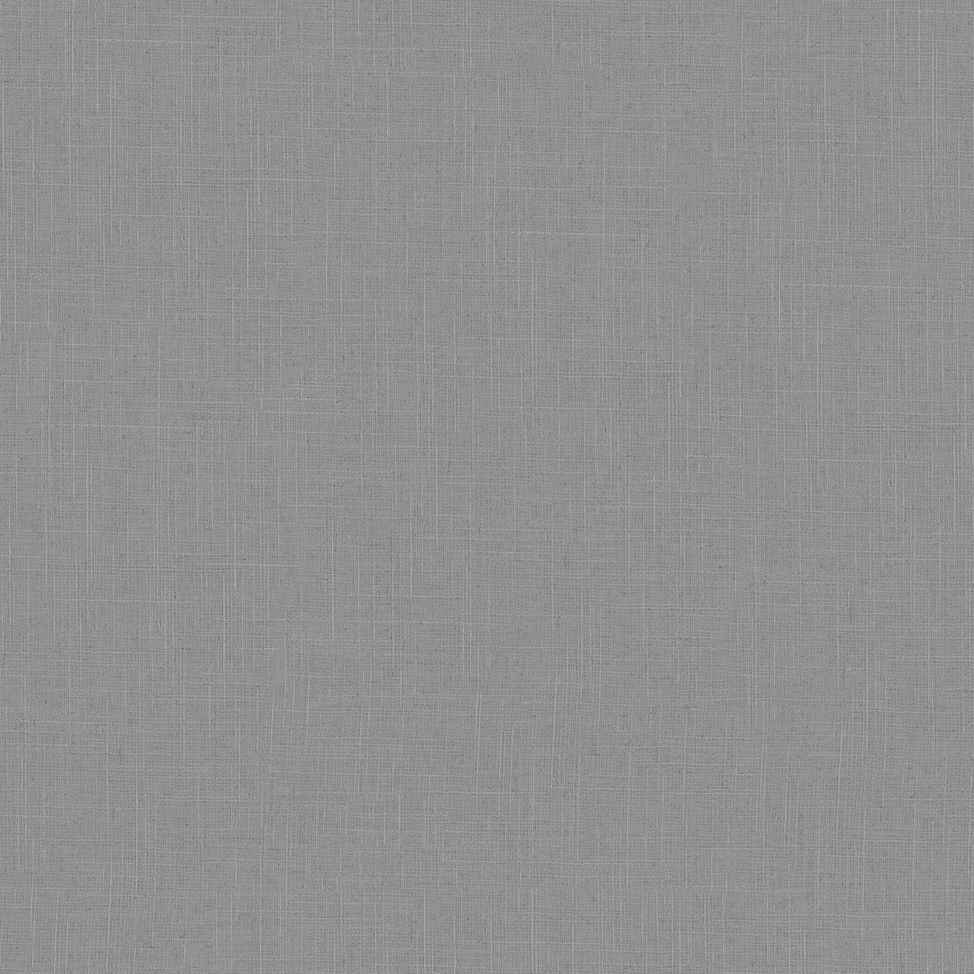 Uni Grey Boho Fine Linen Wallpaper by Galerie