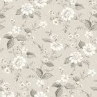 3575 Laura´s Cottage Light Beige and Brown Cottage Garden Wallpaper by Boråstapeter