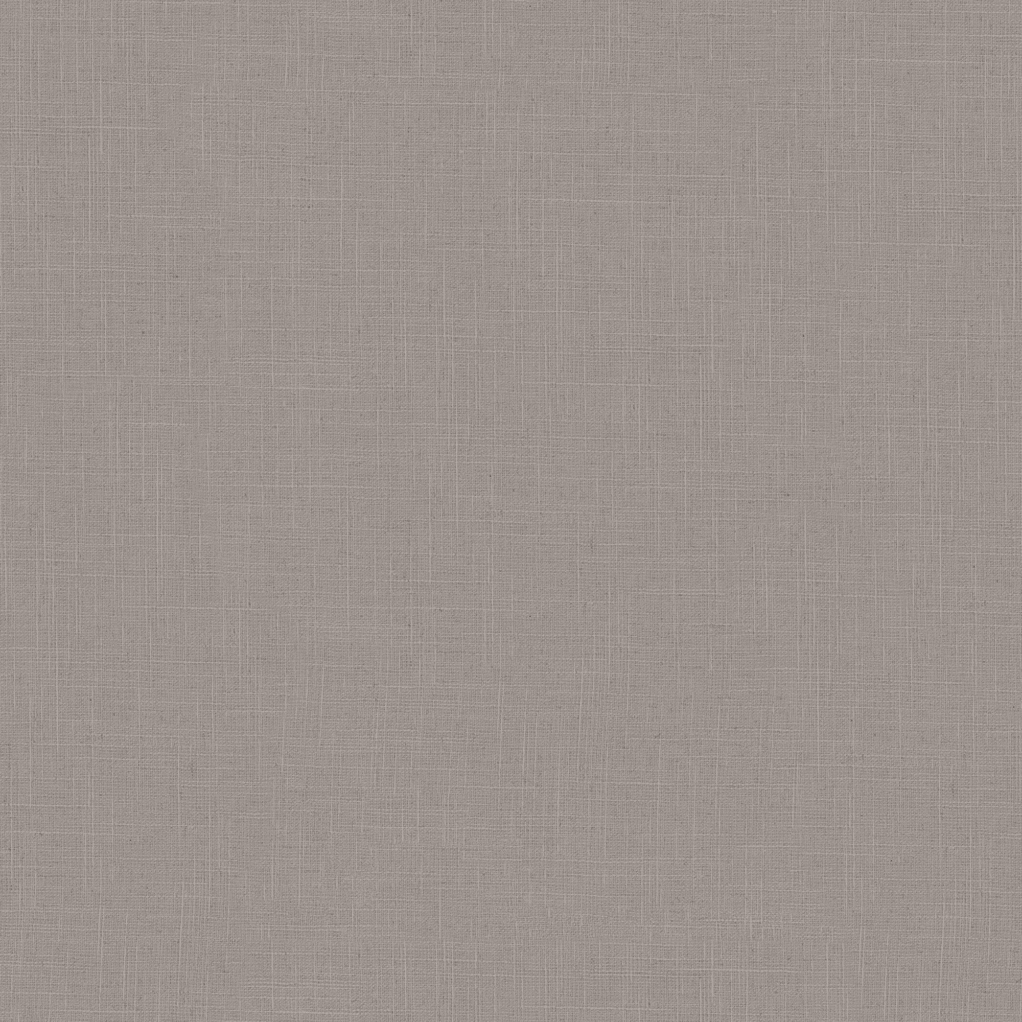 Uni Brown Boho Fine Linen Wallpaper by Galerie