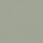 Uni Green Boho Fine Linen Wallpaper by Galerie