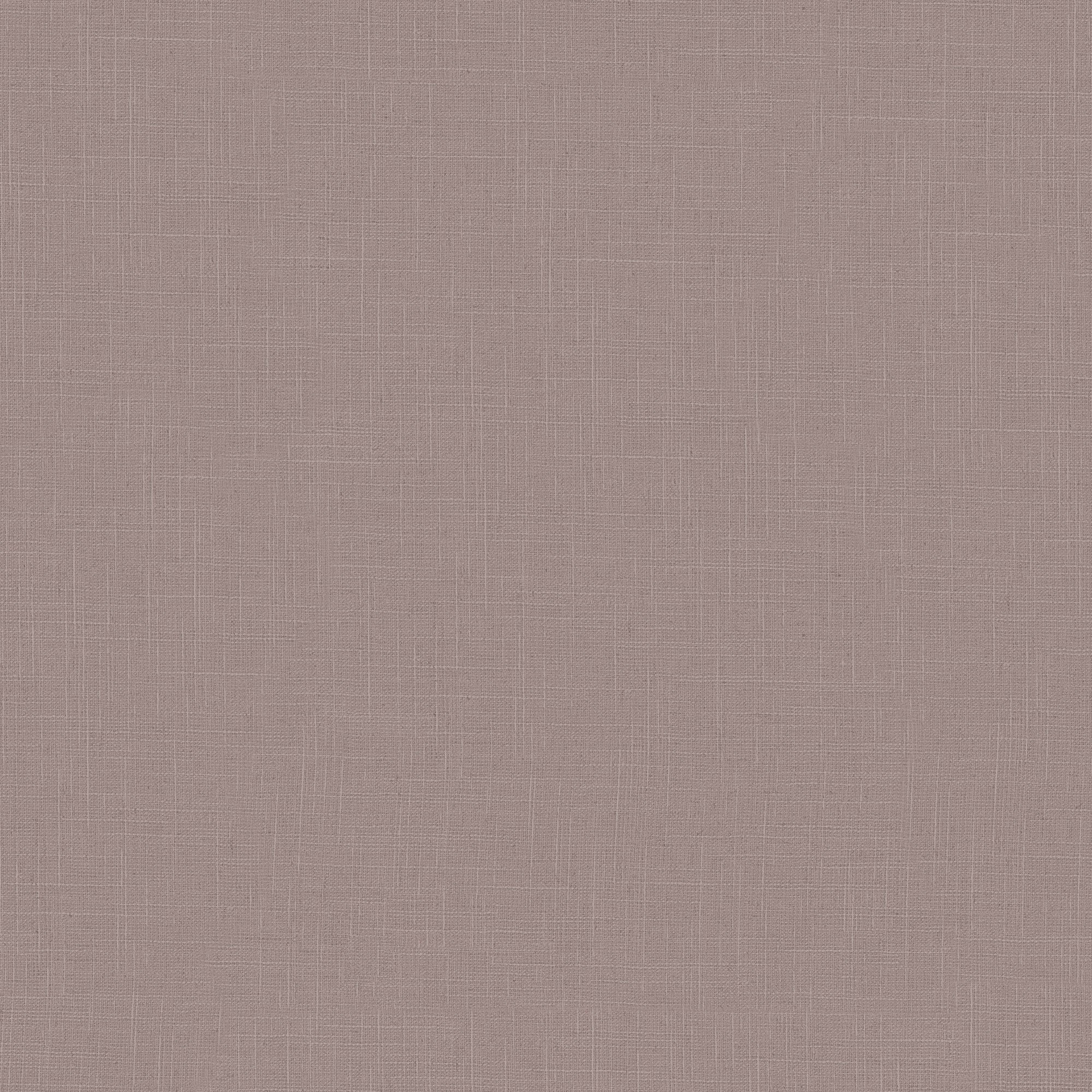 Uni Red Boho Fine Linen Wallpaper by Galerie
