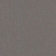 Uni Grey & Brown Boho Fine Linen Wallpaper by Galerie