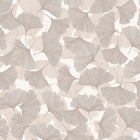 Floral Beige & Brown Boho Fine Linen Wallpaper by Galerie