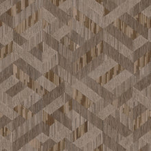 Holzoptik Beige & Brown Boho Fine Linen Wallpaper by Galerie