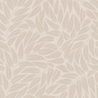 Floral Beige Boho Fine Linen Wallpaper by Galerie
